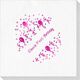 Balloons and Streamers Deville Napkins Image 3 of 3